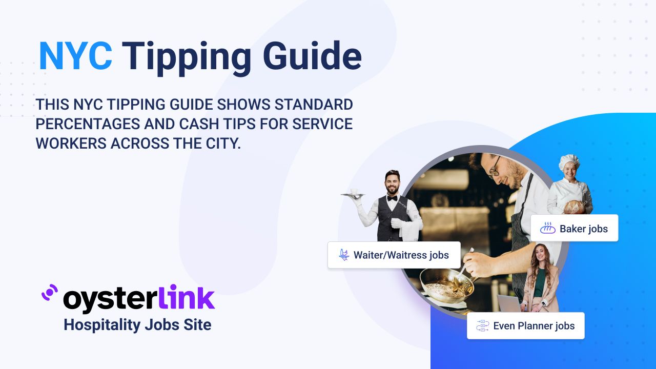 bartender counting money from tips